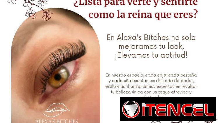 Salón de Belleza Alexa’s Bitches (Cejas, Pestañas y Uñas)📲+53 58021576. WhatsApp para agendar citas.
