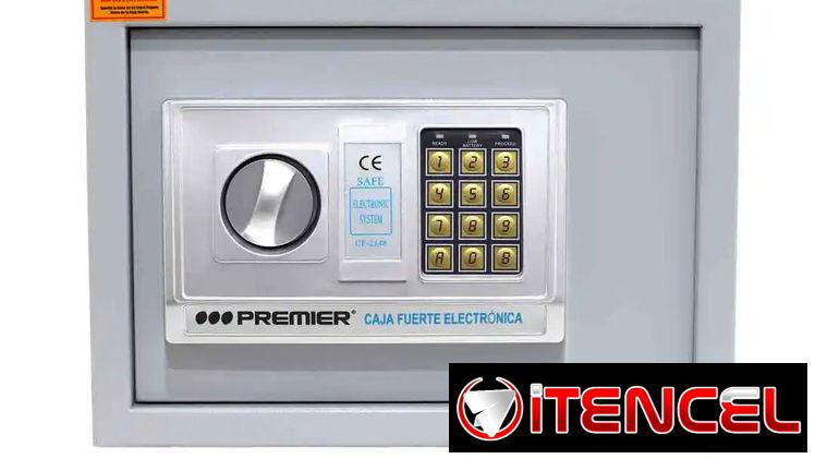 CAJA FUERTE ELECTRONICA / PREMIER / 21 L / IRROMPIBLE / ORIGINAL / NUEVA /