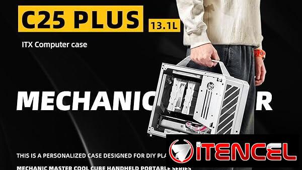Chasis Gamer MINI-ITX, Mechanic Master Cool Cube Series C25Plus.