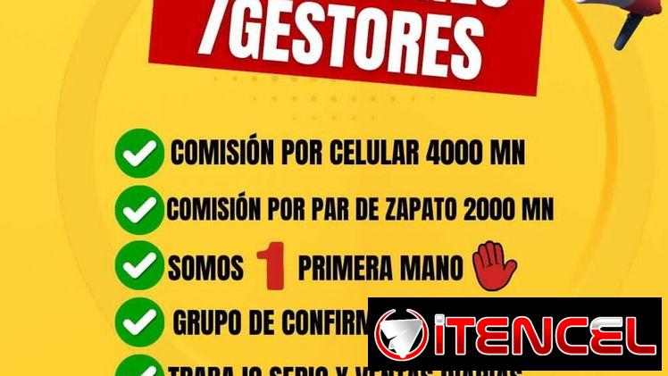 Buscamos gestores para ventas de celulares, las mejores comisiones de la Habana pq somos la primera ✋🏾
