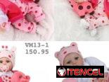 Muñecas reborn realistas con sus accesorios.