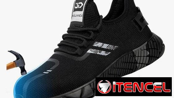 KGJIANDA Zapatos de punta de acero para hombre No. 37 NUEVOS
