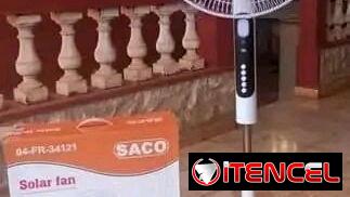 Ventilador Recargable de pedestal