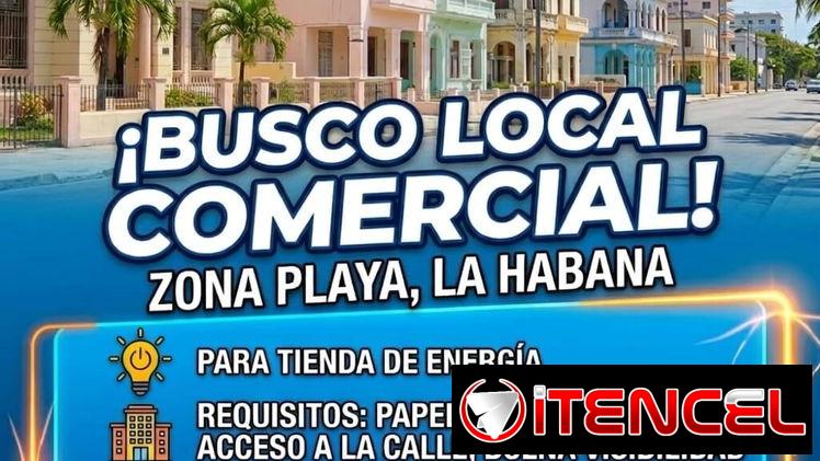 BUSCO LOCAL COMERCIAL EN PLAYA – TIENDA DE ENERGÍA (PRECIO NEGOCIABLE)