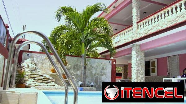 Renta de casa en la playa con piscina en Guanabo. Alquiler de casa en la playa con piscina en Guanabo.