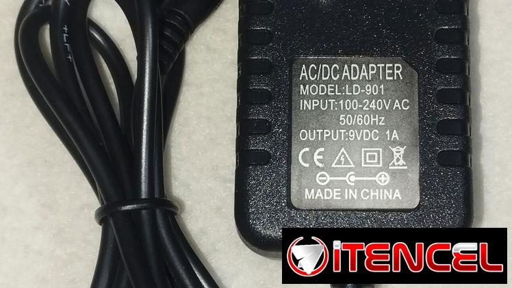 Adaptador 9V Entrada autovolt 110 – 220V Salida 9V 1A Nuevos