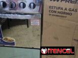 Cocina de gas con horno 240 USD. Nueva en su caja 📦, son de cuatro hornilla de bronce, traen magneto, son de acero inox