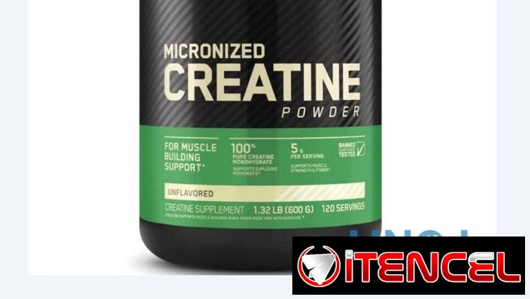 *Creatina On Optimum Nutrition*.
