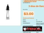 Calentador Inmersión 480W 8L Portátil Q7 60Hz, Calentador Portátil Q7 480W Inmersión 110V 60Hz 8L VPT#-0506
