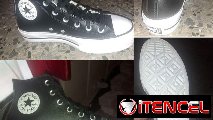 Converse Hi Lift Leather Negras