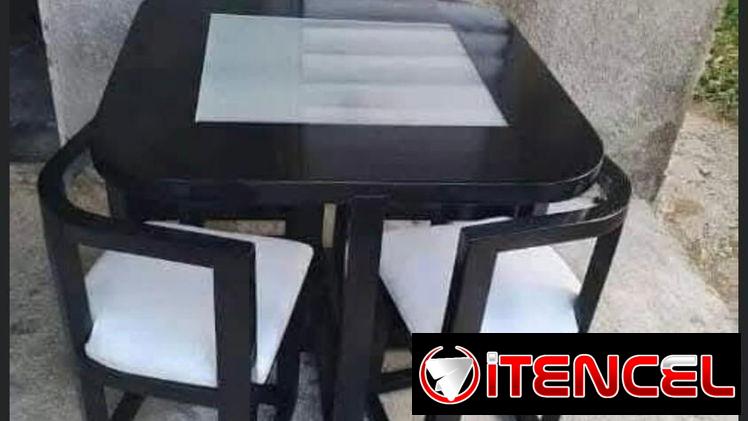 Comedores de madera para lugares pequeños