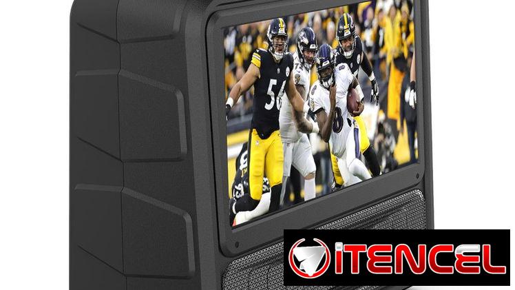 Reproductor de sonido+Televisor con batería integrada