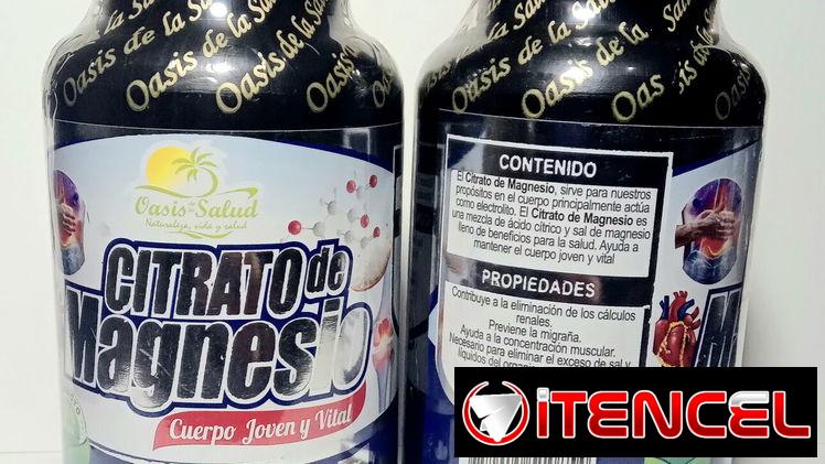 Citrato de Magnesio – cuerpo joven y vital