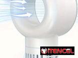 Ventilador de mano, portátil, sin aspas