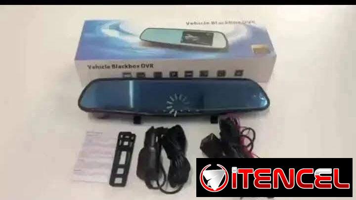 Espejo retrovisor con cámara trasera