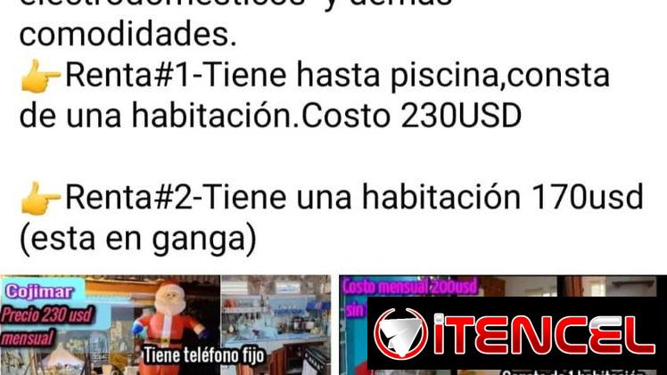 RENTAS EN TODA LA HABANA