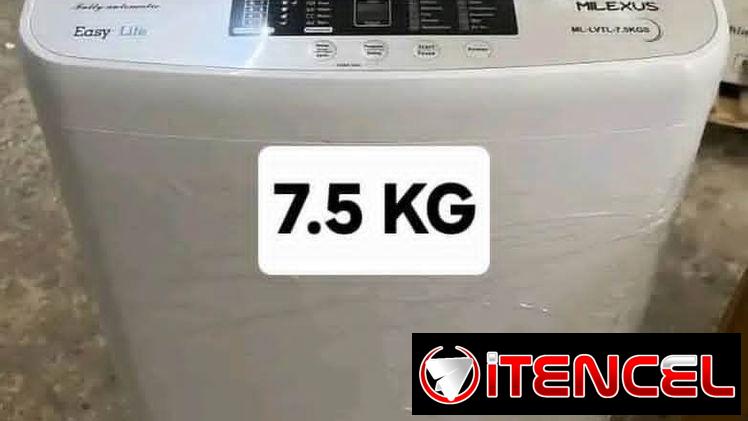 Lavadora automática Milexus 7.5 kg