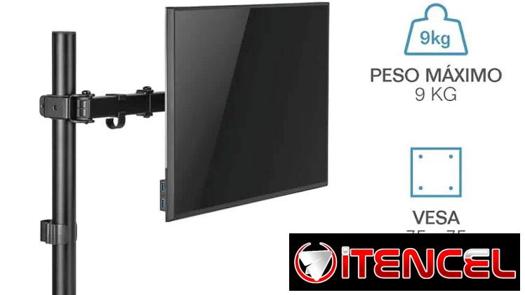 iggual Soporte Articulable Pinza Monitor 17″ – 32″