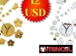 Relojes de pared 2d y 3d
