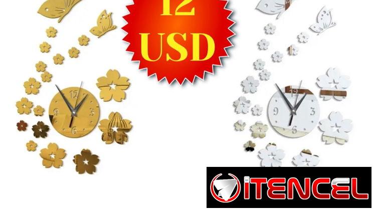 Relojes de pared 2d y 3d