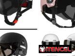 Cascos para moto modelo jet con visor caño ar para protejer los ojos de las inclemencias del tiempo y la vía y del sol