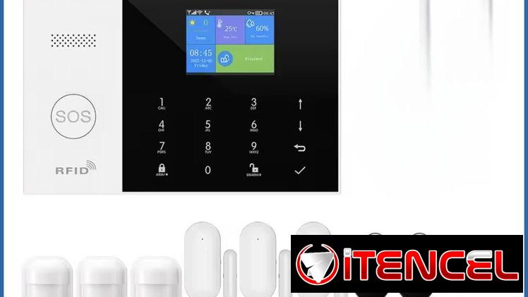 Sistema de Alarma Inteligente WiFi + GSM PGST con sensores