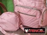 Mochilas con cartera pequeña y accesorio