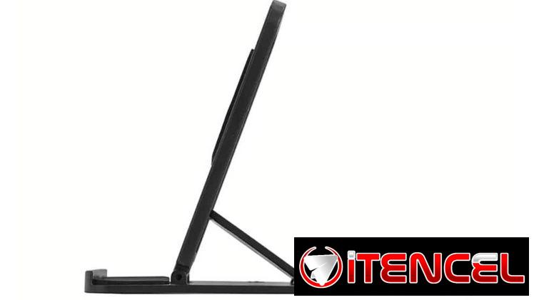 Soporte Ergonómico Unno Tekno Para Laptop Ajustable 8 Niveles 360° Antideslizante Con Soporte Para Teléfono