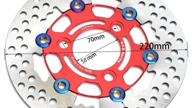 Discos de freno Rpm 220mm originales 45usd o al cambio