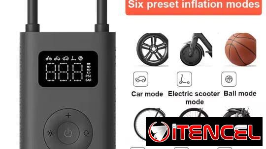 $55 usd nuevo sellado en caja Xiaomi Mijia portátil Electric Compresor de aire 2/2D, bomba de aire 2, inflador inteligen