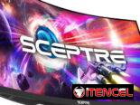 ☎️53544655 🛵 Entrega Gratis ⭐Monitor Curvo Ultra Ancho Sceptre 34” WQHD 180Hz ⭐