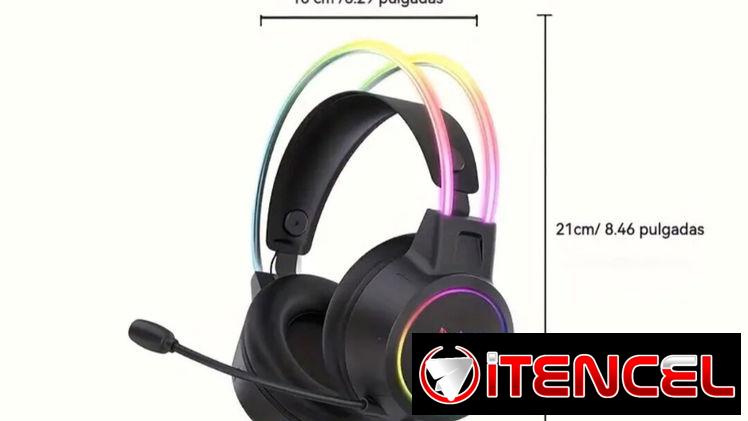 CASCOS GAMER RGB 🌈 SELLADOS EN CAJA