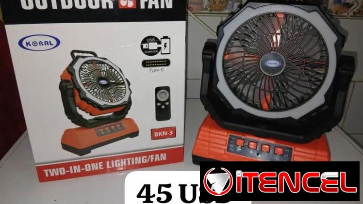 Ventiladores recargables f6 Eko