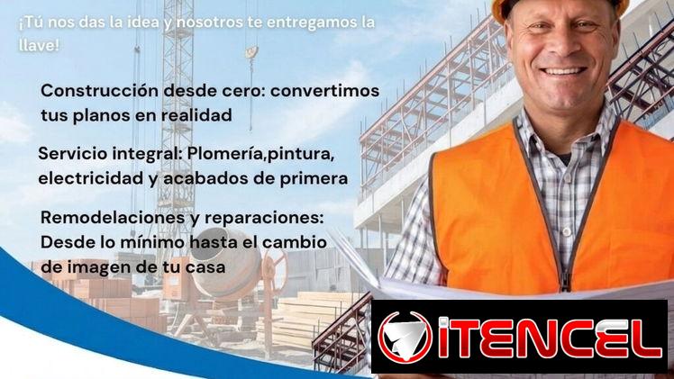 CONSTRUCTORA ALVARADO /Construcción desde cero/Remodelaciones y reparaciones/Plomería, electricidad, pintura