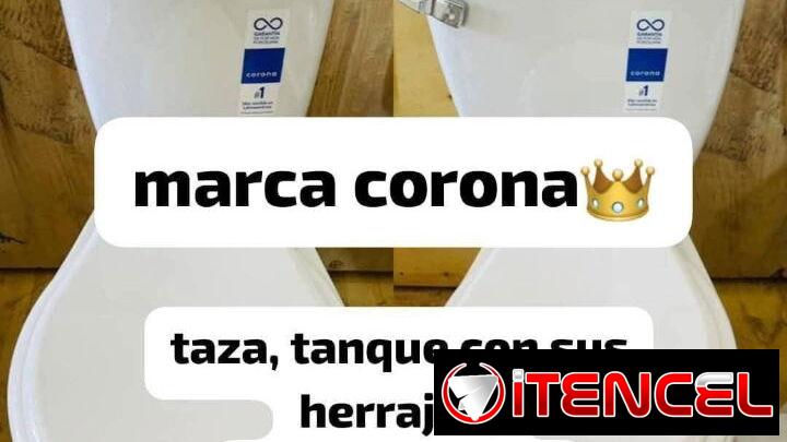 Tasa tanke con sus herrajes marca corona importado maxima calidad ‼️