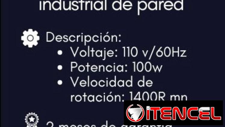 Ventilador industrial Jinghan de pared 24 pulgadas,ideal para su negocio