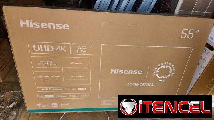 📺 TV Hisense UHD 4K – 55″ Pulgadas
