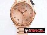 RELOJ CITIZEN ECODRIVE WEEKENDER (EM0758-58X) DE MUJER , NUEVO A ESTRENAR , 35MM EN ACERO INOXIDABLE ORO ROSA 58049738