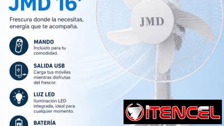 Ventilador recargable de mesa JMD 16’