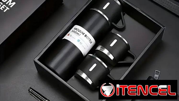 ☕🔥 SET DE TERMO CON TAZAS – ELEGANCIA Y FUNCIONALIDAD DISPONIBLE 🔥☕