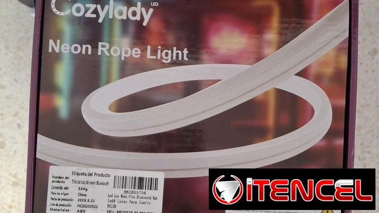 Cintas neon flex RGB CON sus accesorios. Nuevas, múltiples colores