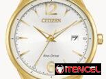 58049738 , CITIZEN ECODRIVE CHANDLER PARA MUJER (FE6102-53A) DE 37MM Y DORADO , NUEVO A ESTRENAR POR USTED , OFERTON