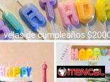 velas de cumpleaños happy birthday
