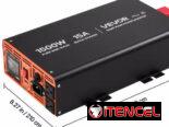 VEVOR Inverter UPS 1500W RMS(3000W pico)+ Cargador 15A 2 en 1 para todas las baterias