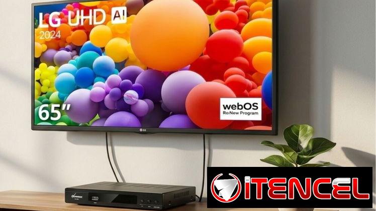 Smart TV LG de 65 ” Ultra HD + Cajita Descodificadora digital