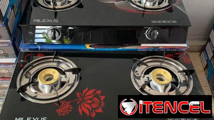 Cocina de gas *Milexus* 2 Quemadores ● toca *{ ver canal }* para info ✔️ Quemadores de cobre, magneto 📐 Medidas: 70.0×3