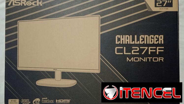 👍 MONITOR 27”ASROCK GAMING CL27FF / 100Hz / 1ms /  📦 NUEVO EN CAJA 📦