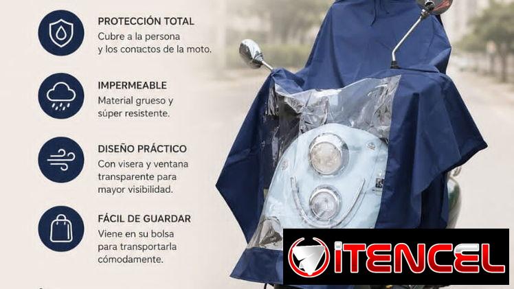 Capa para bicimotos