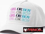 Artículos personalizados para revelación de sexo : llaveros Pullovers toppers vasos gorras carteles