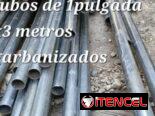 💥💥Tubos galbanizados de 1 pulgada de 3 y 4 m de largo